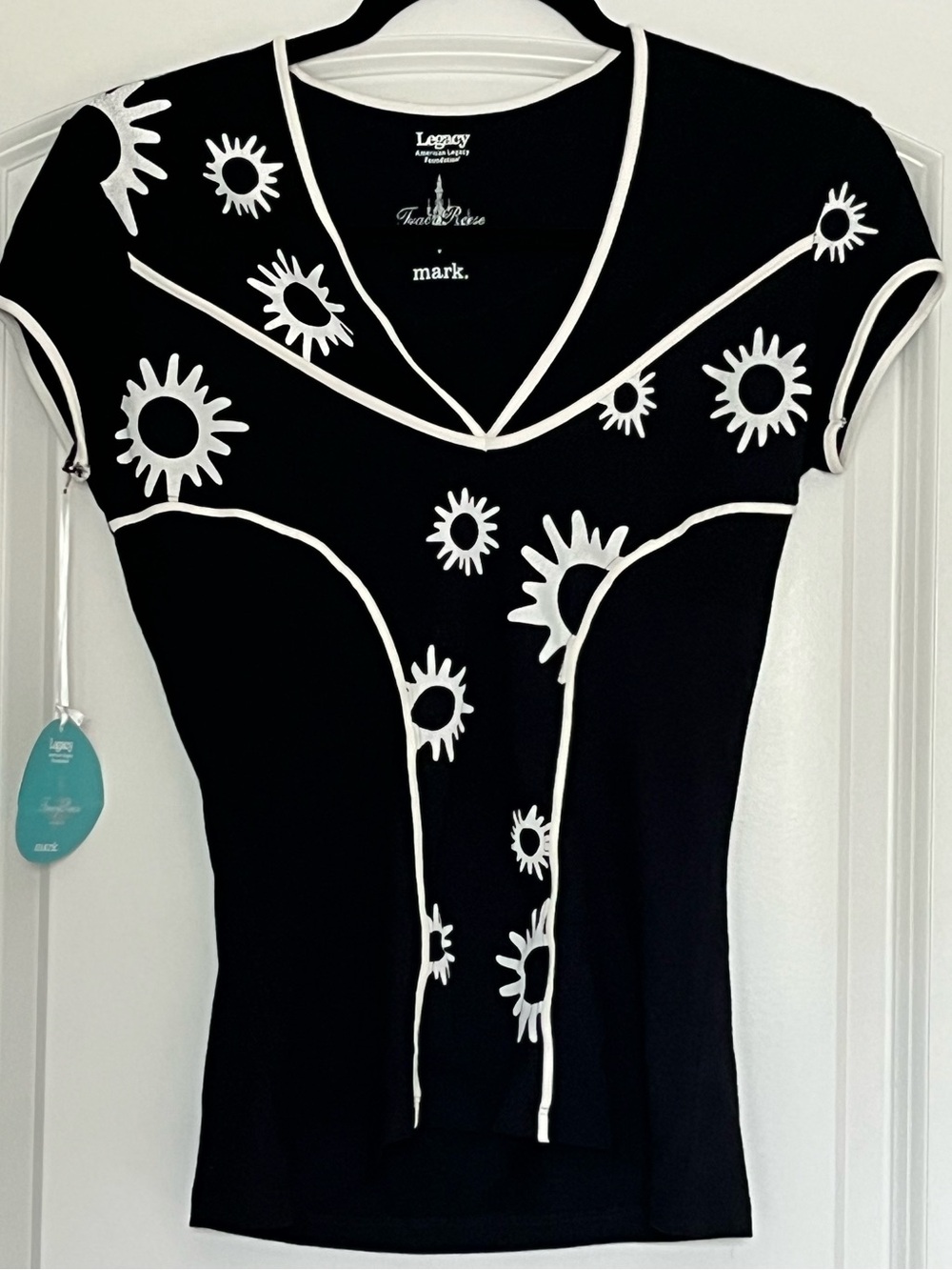 Rare Tracy Reese Designed Sunburst T-shirt x American Legacy Foundation XL NWT